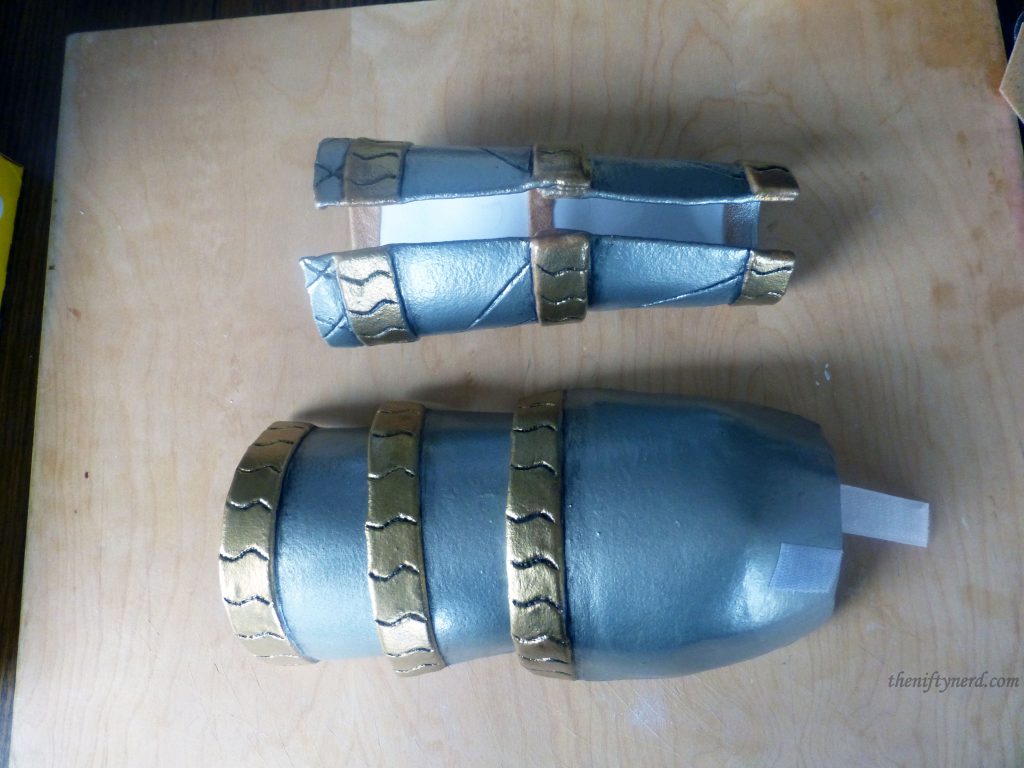 worbla pauldron and arm guard