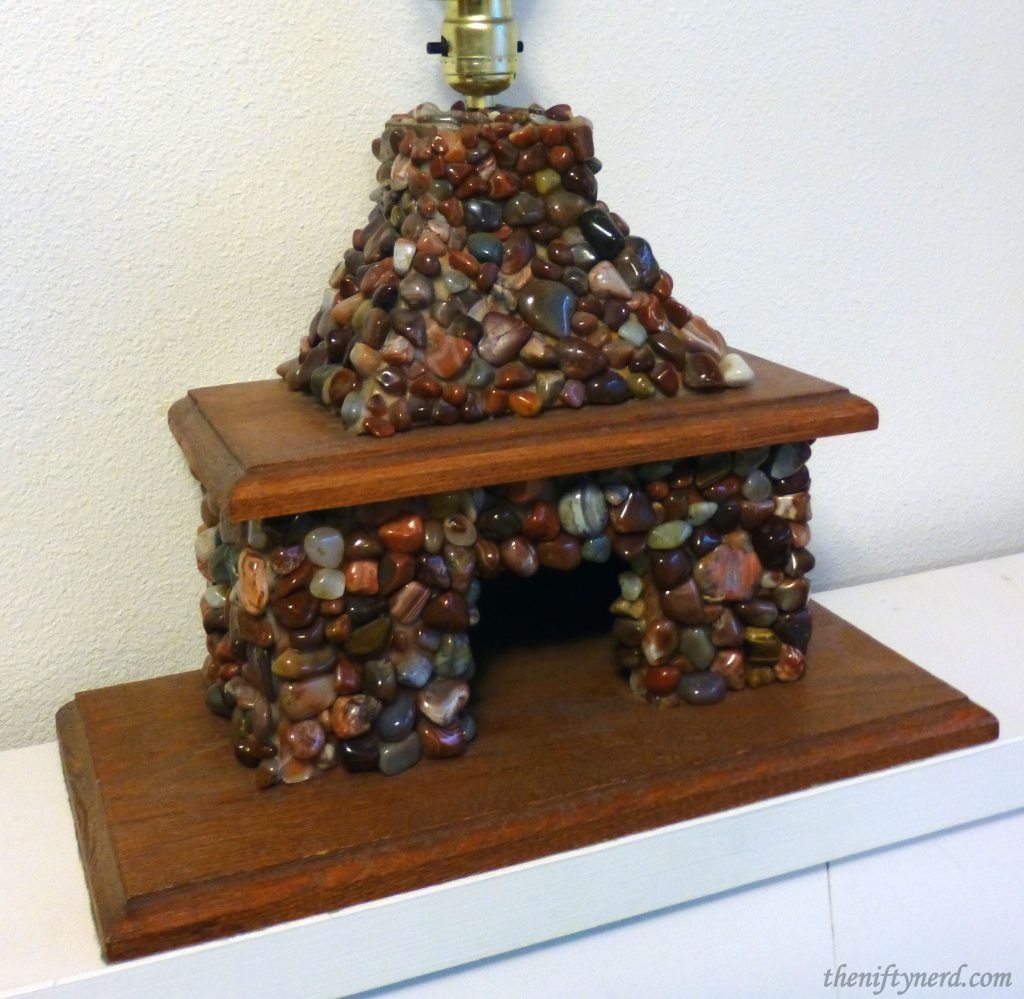 agate lamp base