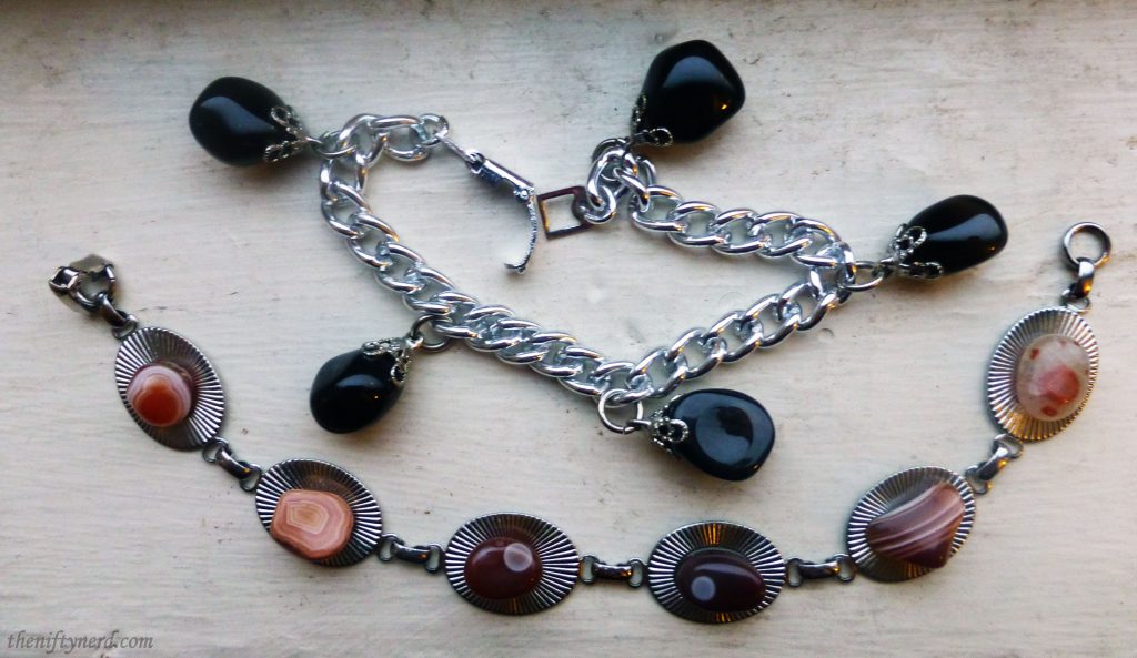 bracelets made from agates