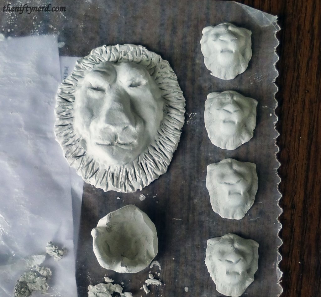 clay lions