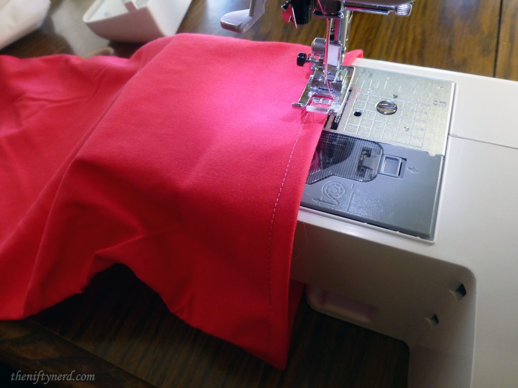 Sewing Chihiro's oufit