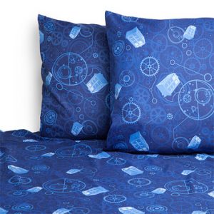 Doctor Who Wibbly Wobbly Bed Sheets