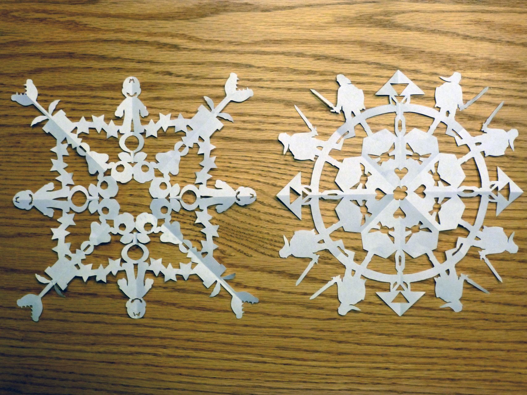 Make Your Own Harry Potter Snowflake DIY Print Cut Template