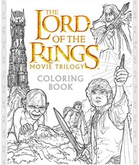 Lord of the Ring movie trilogy coloring book