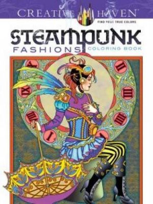 Steampunk Fashions Coloring Book