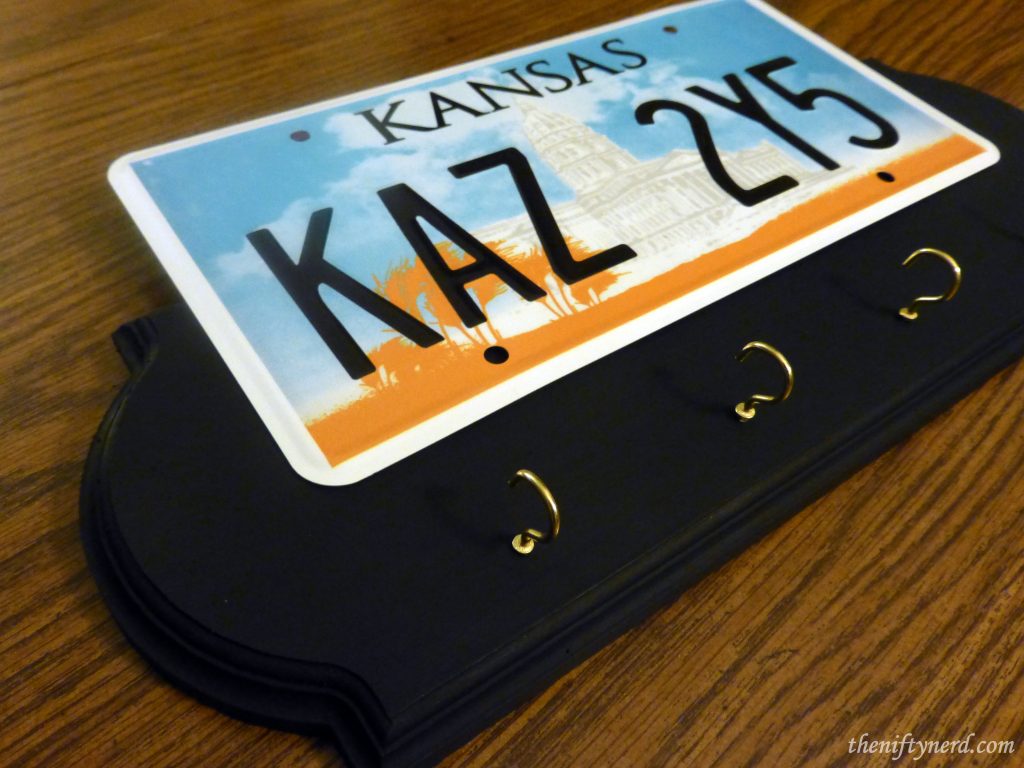 Supernatural Chevy Impala Kansas KAZ2Y5 PlateKey Holder
