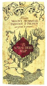 Marauder's Map beach towel