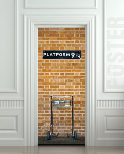 Platform 9 3/4 Door Sticker Decal