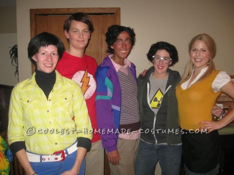 Big Bang Theory group costume
