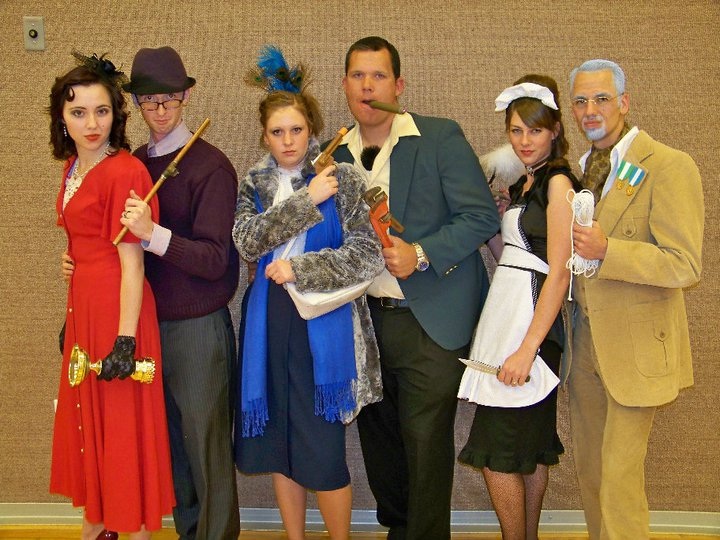 Board Game Clue group costume