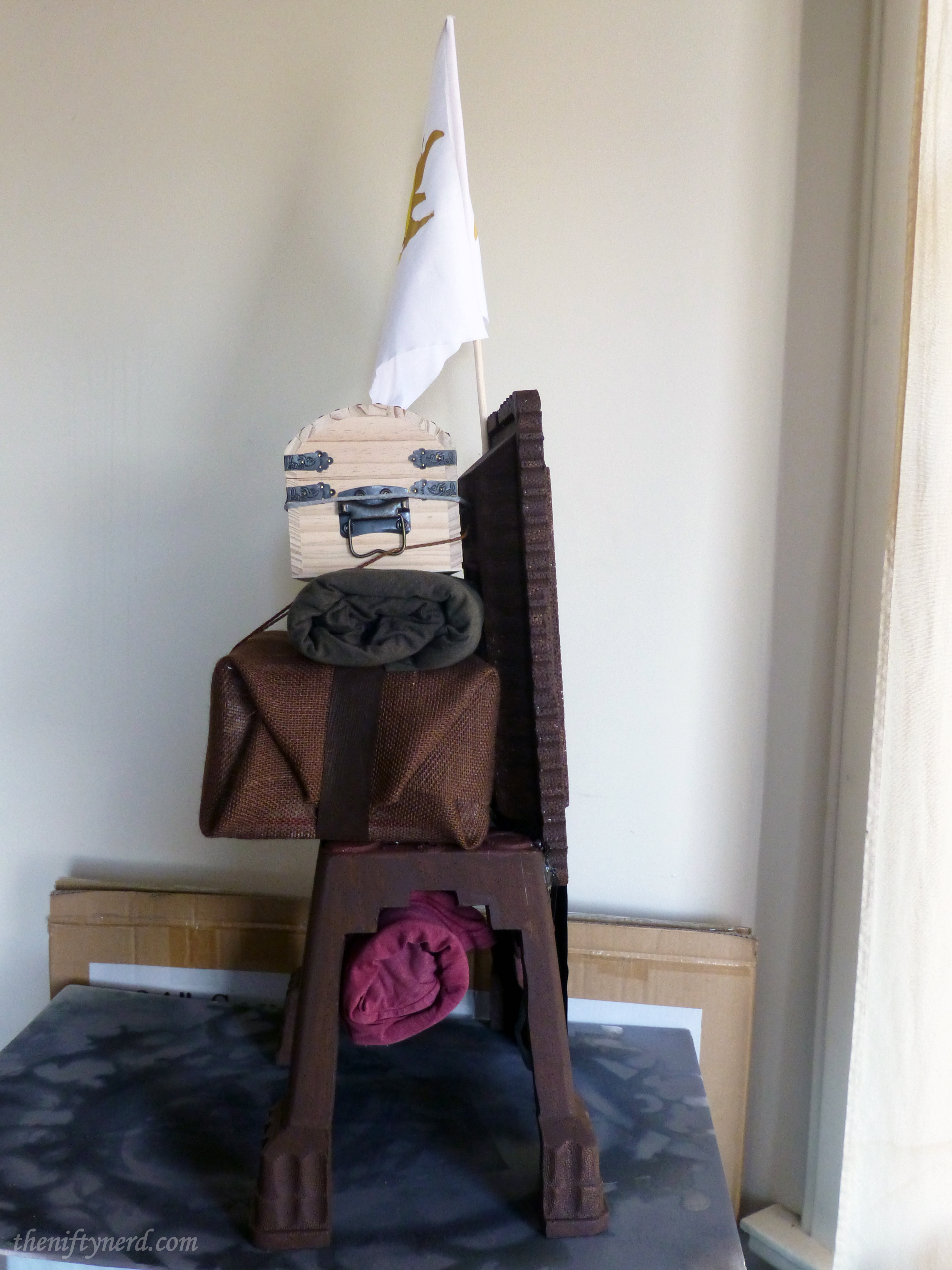 Monty Python Patsy's backpack