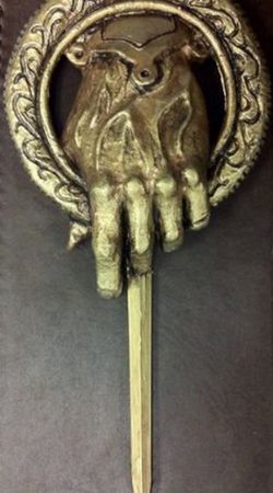 Game of Thrones Hand of the King bronze pin