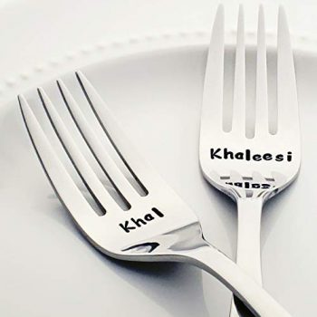 Game of Thrones Khal and Khaleesi forks