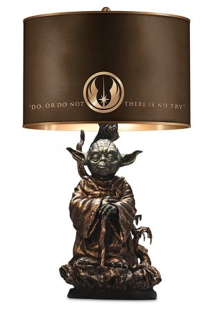 Star Wars Yoda bronze lamp
