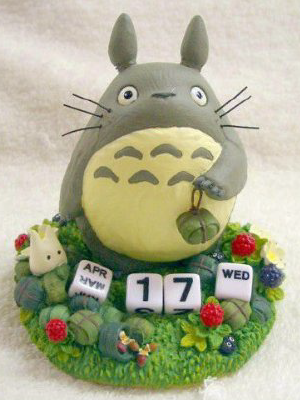 Totoro perpetual calendar