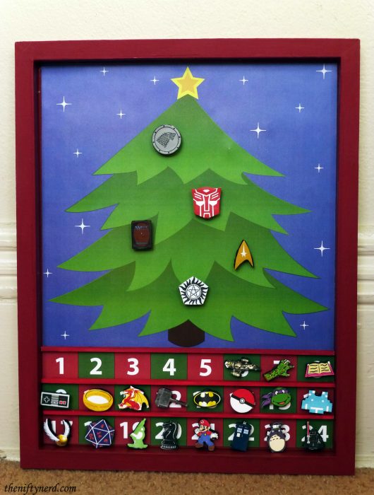 Geeky Christmas advent calendar