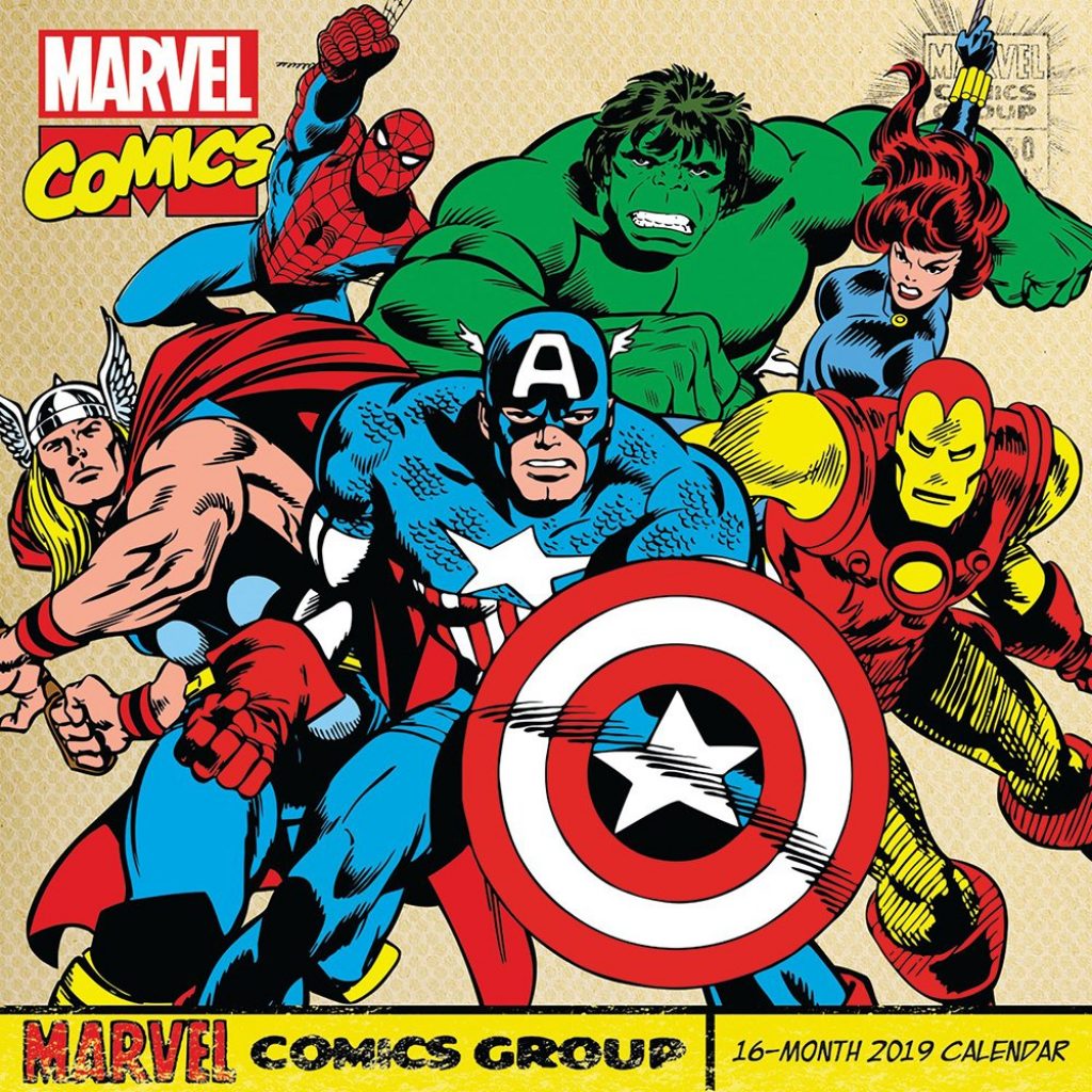 marvel-comics-calendar - The Nifty Nerd