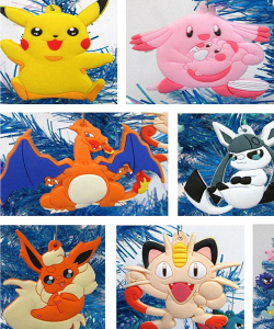 pokemon-ornaments Pokemon ornament set