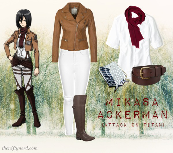 Everyday Cosplay: Mikasa Ackerman -Attack on Titan