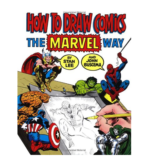 How to Draw Comics the Marvel Way book