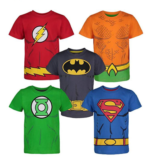 Justice League t-shirt set