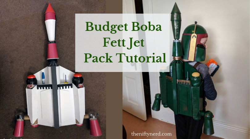 How to Make Boba Fett's Jet Pack | Budget Star Wars Costume Tutorial
